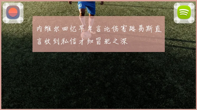 内维尔回忆早年言论伤害路易斯直言收到私信才知冒犯之深